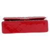 Chanel  Timeless Classic handbag  in red patent quilted leather - Detail D1 thumbnail