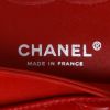 Chanel  Timeless Classic handbag  in red patent quilted leather - Detail D2 thumbnail