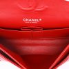 Borsa Chanel  Timeless Classic in pelle verniciata e foderata rossa - Detail D3 thumbnail