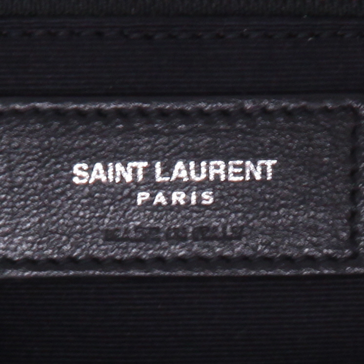 Saint Laurent  Niki medium model  shoulder bag  in black leather - Detail D2