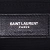 Saint Laurent  Niki medium model  shoulder bag  in black leather - Detail D2 thumbnail