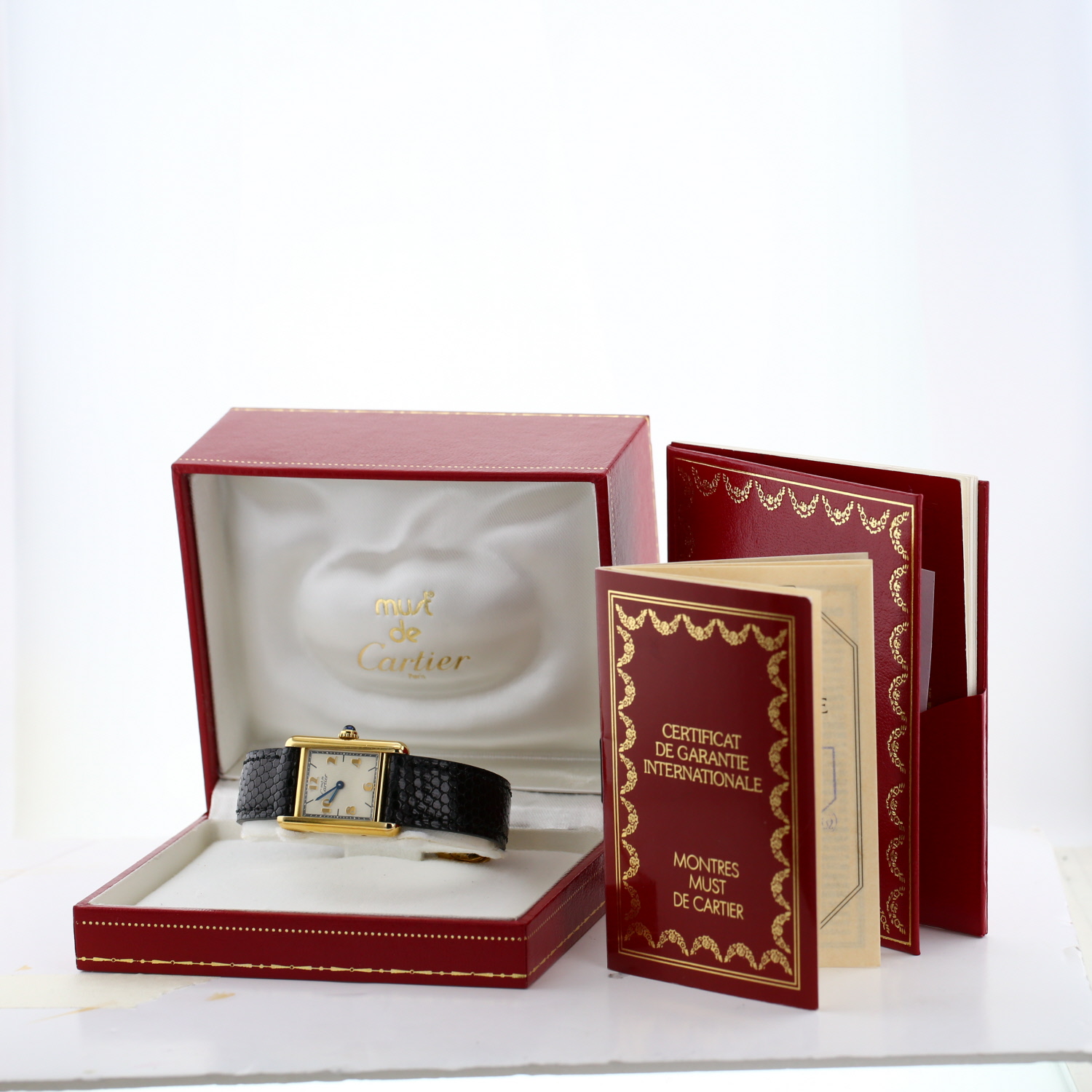 Cartier マネークリップ Must de Cartier Double card holder, Must de Cartier