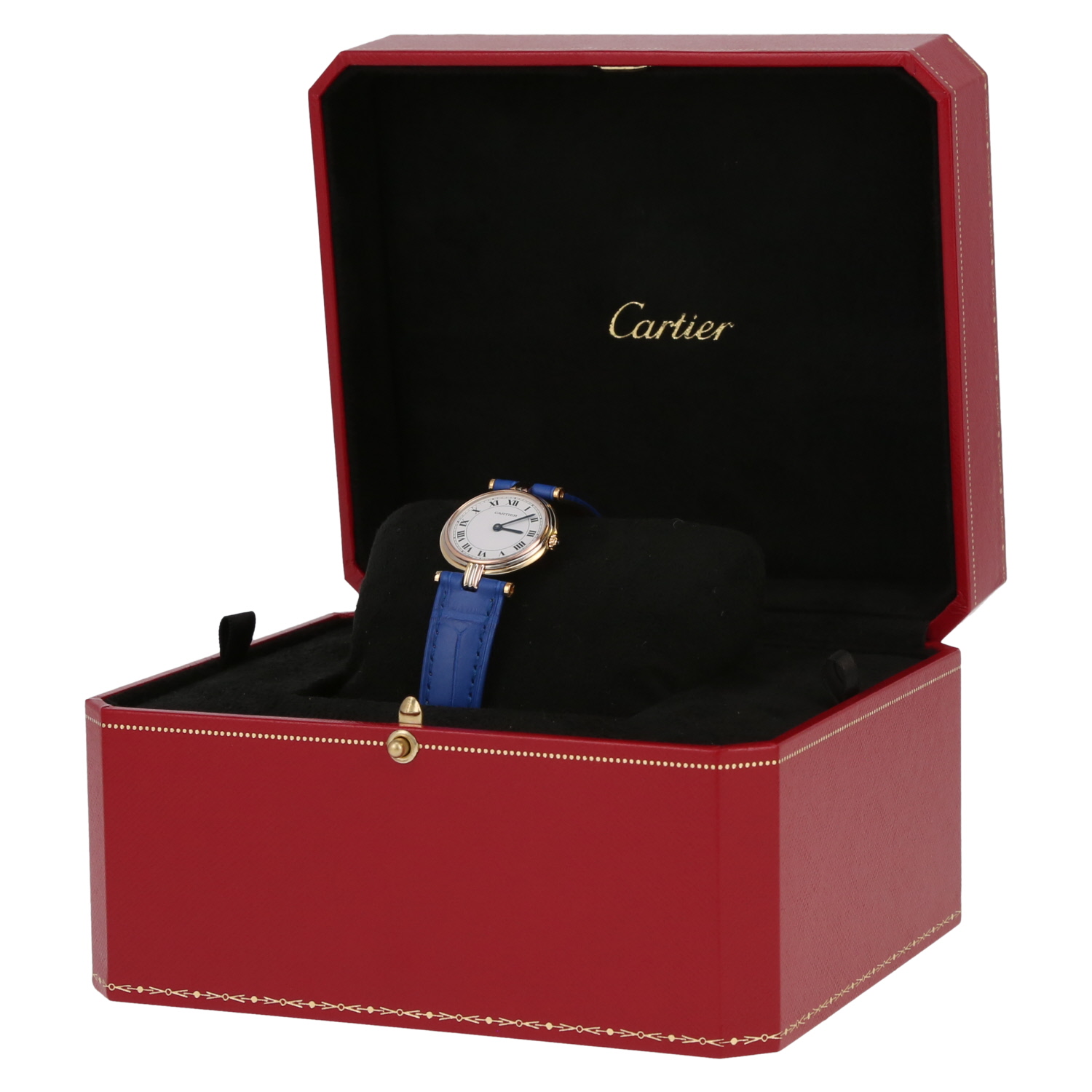 Cartier Vendôme  in 3 golds Circa 1990