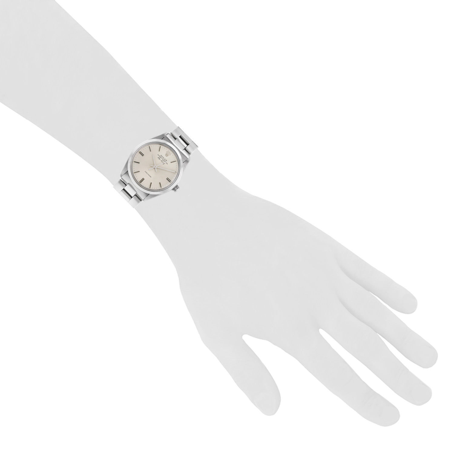 Rolex Air King  in stainless steel Ref: Rolex - 5500  Circa 1977 - Detail D1