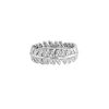 Boucheron Plume de Paon ring in white gold and diamonds - 00pp thumbnail