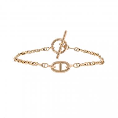 Brazalete Hermès Farandole modelo muy pequeño de oro rosa