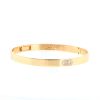 Bracelet Hermès H d'Ancre en or rose et diamant - 360 thumbnail