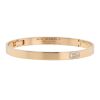 Hermès H d'Ancre bracelet in pink gold and diamond - 00pp thumbnail