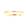 Hermès H d'Ancre bracelet in pink gold and diamond - 360 thumbnail