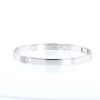 Hermès H d'Ancre bracelet in white gold and diamond - 360 thumbnail