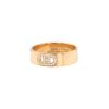 Hermès H d'Ancre ring in pink gold and diamonds - 00pp thumbnail