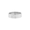 Hermès H d'Ancre ring in white gold and diamond - 00pp thumbnail