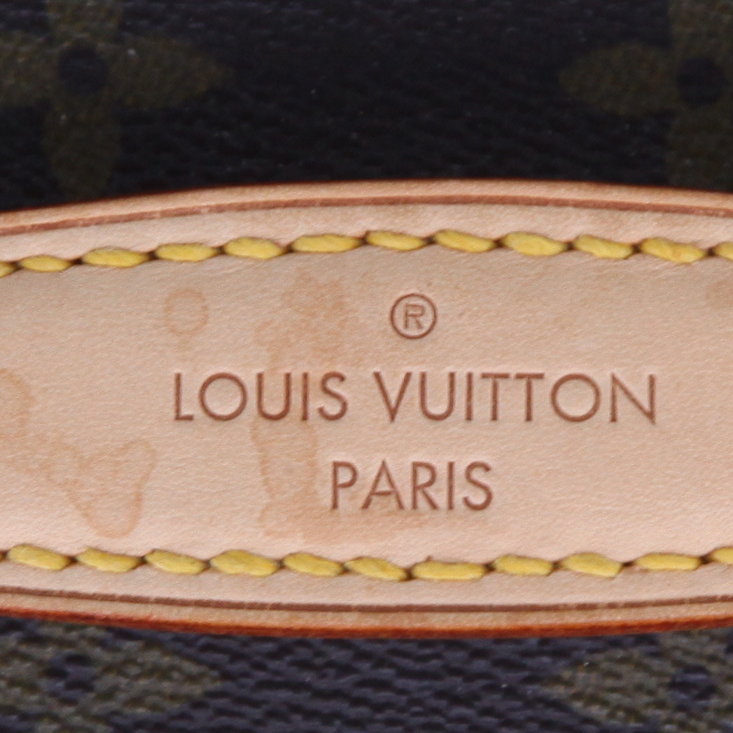 Louis Vuitton  Boîte à Pharmacie vanity case  in brown monogram canvas  and lozine (vulcanised fibre) - Detail D2