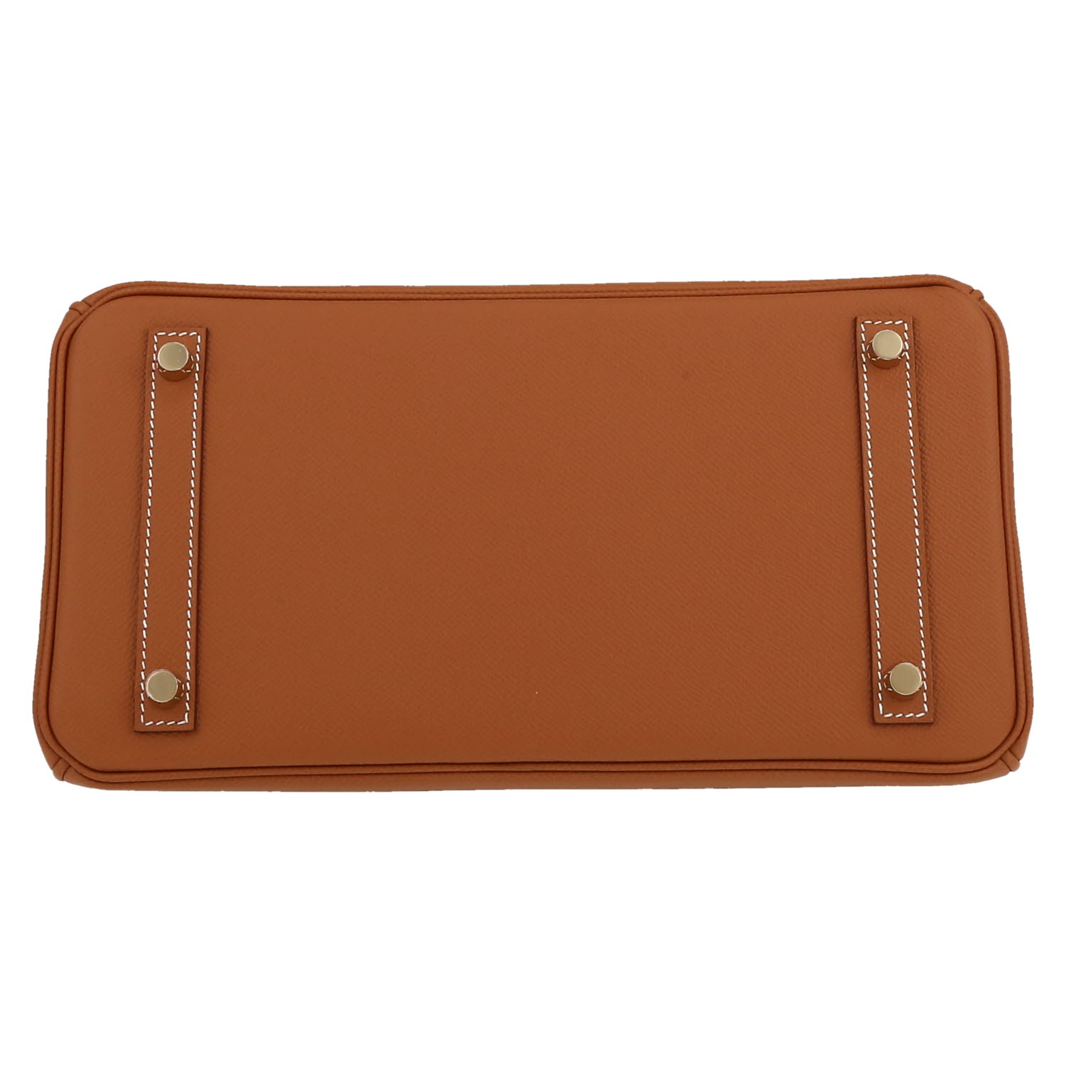 Hermès  Birkin 30 cm handbag  in gold epsom leather - Detail D1