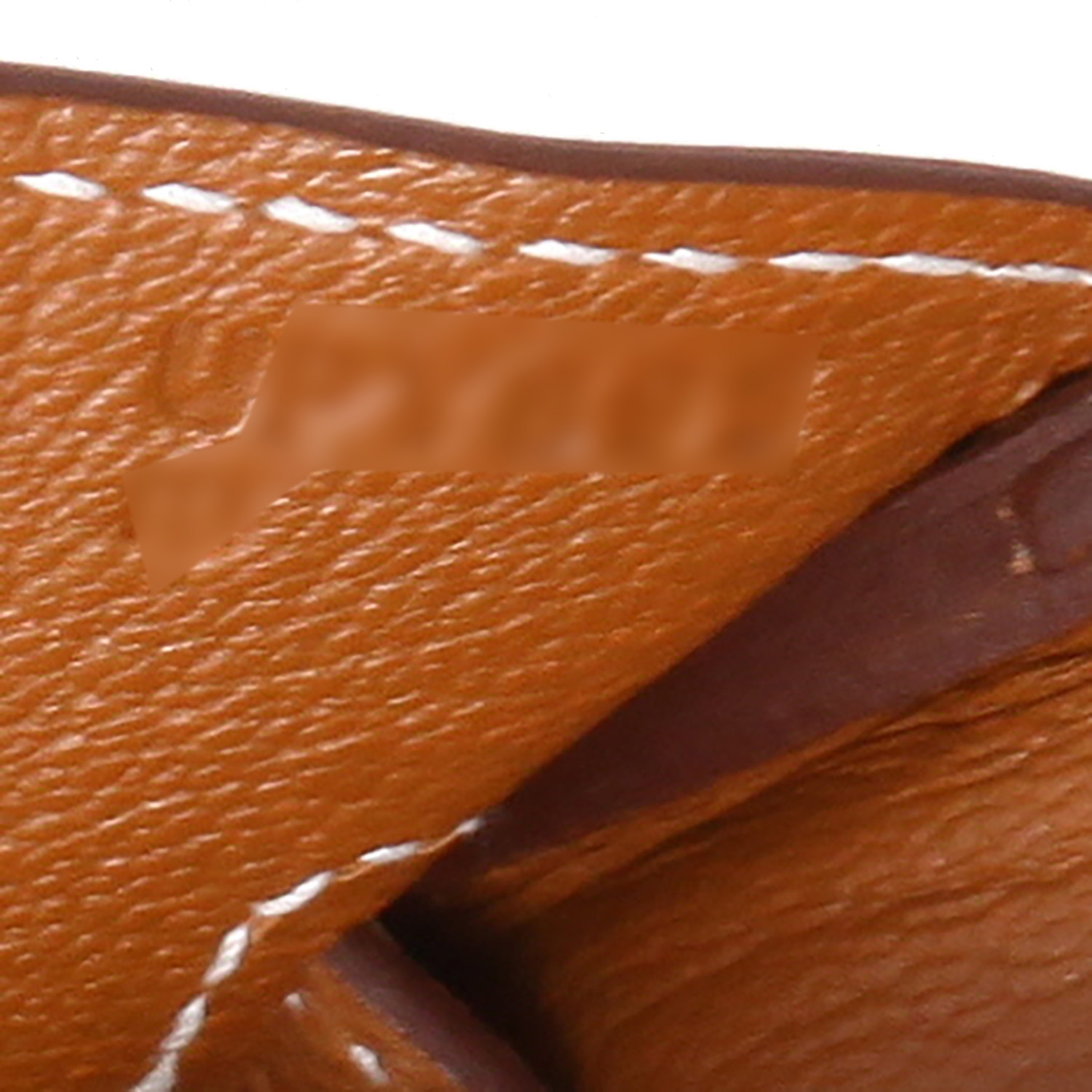 Sac à main Hermès  Birkin 30 cm en cuir epsom gold - Detail D4