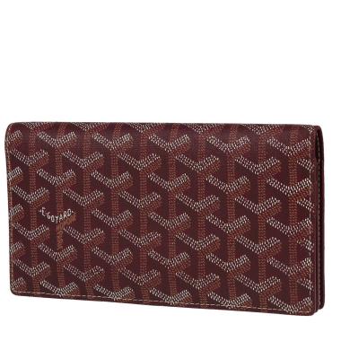 Portafogli Goyard   in tela Goyardine bordeaux