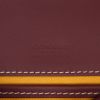Goyard  Belvedère shoulder bag  in burgundy Goyard canvas  and burgundy leather - Detail D2 thumbnail