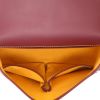 Goyard  Belvedère shoulder bag  in burgundy Goyard canvas  and burgundy leather - Detail D3 thumbnail