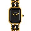 Orologio Chanel Première taglia M  in oro placcato e pelle Ref: Chanel - H0001  Circa 1990 - 00pp thumbnail
