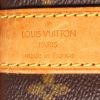 Borsa da viaggio Louis Vuitton  Keepall 55 in tela monogram marrone e pelle naturale - Detail D2 thumbnail