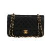 Chanel  Timeless Classic handbag  in black quilted leather - 360 thumbnail