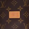 Borsa a tracolla Louis Vuitton  Saumur in tela monogram marrone e pelle naturale - Detail D2 thumbnail