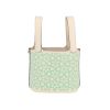 Hermès  Picotin Lock small model  handbag  in Nata and green Swift leather - 360 thumbnail