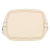 Hermès  Picotin Lock small model  handbag  in Nata and green Swift leather - Detail D1 thumbnail