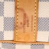 Borsa da viaggio Louis Vuitton  Keepall 45 in tela a scacchi azzurro e pelle naturale - Detail D2 thumbnail