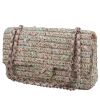 Chanel  Timeless handbag  in blue, green and pink tweed - 00pp thumbnail