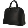 Borsa Louis Vuitton  Alma modello piccolo  in pelle Epi verniciata nera - 00pp thumbnail