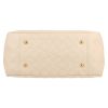 Louis Vuitton  Artsy handbag  in beige empreinte monogram leather  and natural leather - Detail D1 thumbnail