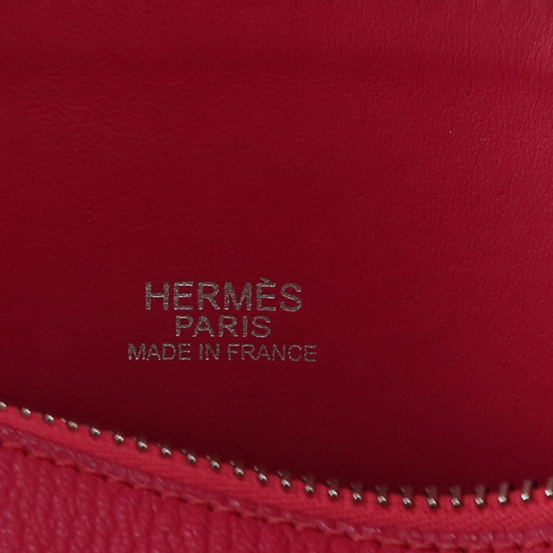 Bolso de mano Hermès  Bolide 27 cm en cuero Mysore Rose Shocking - Detail D2