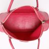 Hermès  Bolide 27 cm handbag  in Rose Shocking Mysore leather - Detail D3 thumbnail