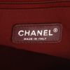 Chanel  Timeless handbag  in black leather  and black canvas - Detail D2 thumbnail