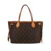 Shopping bag Louis Vuitton  Neverfull modello piccolo  in tela monogram marrone e pelle naturale - 360 thumbnail