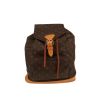 Sac à dos Louis Vuitton  Montsouris en toile monogram marron et cuir naturel - 360 thumbnail