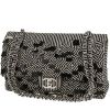 Chanel  Timeless handbag  in black and white canvas - 00pp thumbnail