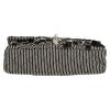 Bolso de mano Chanel  Timeless en lona negra y blanca - Detail D1 thumbnail