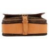 Louis Vuitton  Cartouchiére shoulder bag  in brown monogram canvas  and natural leather - Detail D1 thumbnail