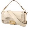 Bolso de mano Fendi  Baguette en cuero color crema - 00pp thumbnail