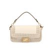 Bolso de mano Fendi  Baguette en cuero color crema - 360 thumbnail