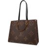 Shopping bag Louis Vuitton  Onthego in tela monogram bicolore marrone - 00pp thumbnail