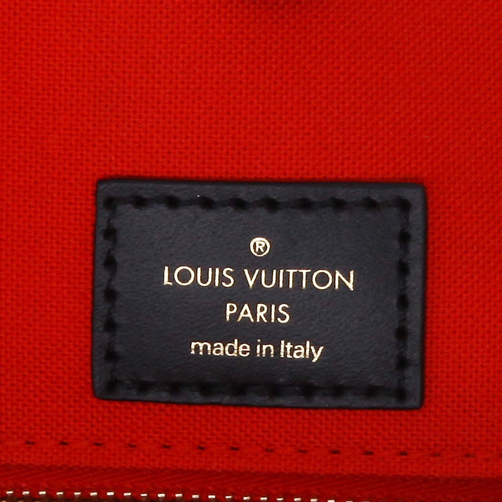 Sac cabas Louis Vuitton  Onthego en toile monogram deux tons marron - Detail D2