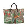 Borsa a tracolla Gucci  Suprême GG in tela monogram cerata beige e pelle marrone - 360 thumbnail