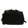 Prada   backpack  in black canvas  and black leather - Detail D1 thumbnail