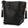 Dior  Bucket shoulder bag  in black leather - 00pp thumbnail