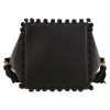 Sac bandoulière Dior  Bucket en cuir noir - Detail D1 thumbnail