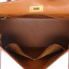 Hermès  Kelly 32 cm handbag  in gold Courchevel leather - Detail D3 thumbnail