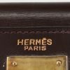 Hermes сад на крыше Hermès  Kelly 28 cm en cuir box marron - Detail D2 thumbnail